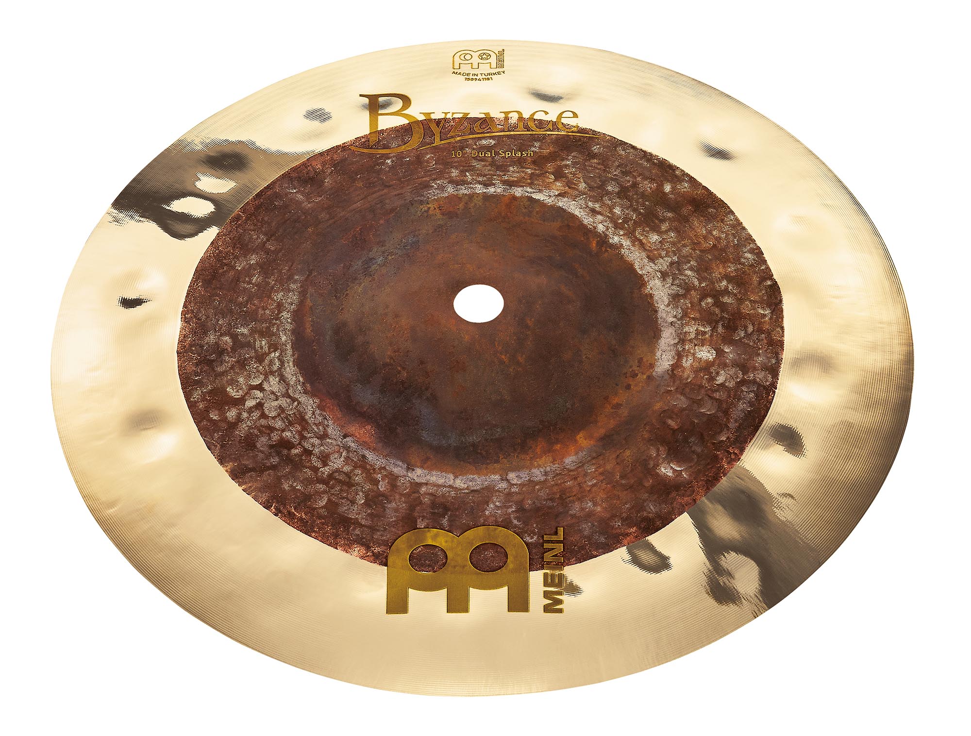 Cymbale DUAL SPLASH MEINL BYZANCE 10 EXTRA DRY