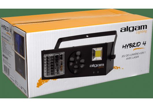 ALGAM LIGHTING - HYBRID4 Hybrid - Combo 4-en-1 derby, stroboscope, gobo, lasers