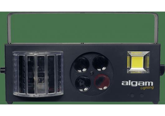 ALGAM LIGHTING - HYBRID4 Hybrid - Combo 4-en-1 derby, stroboscope, gobo, lasers