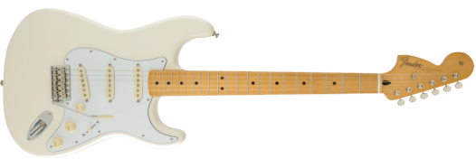 GUITARE ELECTRIQUE Fender® Jimi Hendrix Stratocaster®, Maple Fingerboard, Olympic White