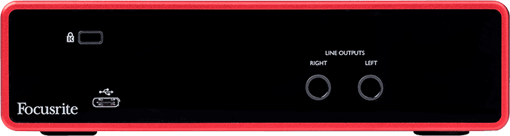 INTERFACE FOCUSRITE SCARLETT2-2I2 INTERFACE AUDIO 2 IN / 2 OUT
