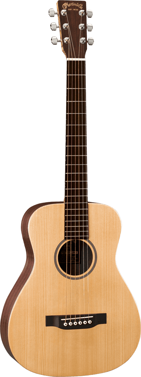 GUITARE ELECTRO ACOUSTIQUE MARTIN & CO LX1E Little Martin Epicéa Sitka/Acajou HPL + HOUSSE