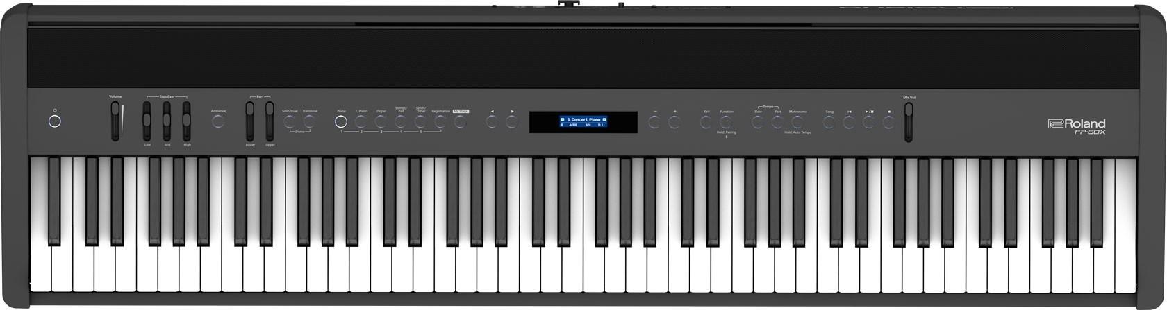 Roland FP-60X-BK Piano numérique