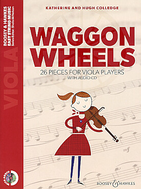 Partitions violon Alto seul Waggon wheels : alto seul + CD play-along (édition 2018) Auteur COLLEDGE K & H