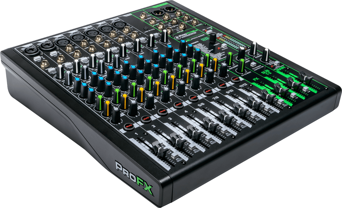 MACKIE - Table de mixage PROFXV3 - USB 12 canaux + effets