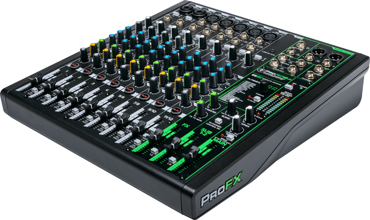 MACKIE - Table de mixage PROFXV3 - USB 12 canaux + effets