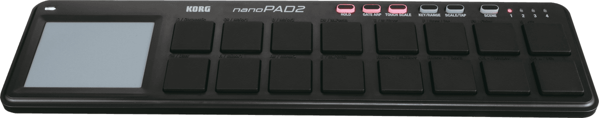 CLAVIER KORG NANOPAD2 SURFACE DE CONTROLE 16 PADS