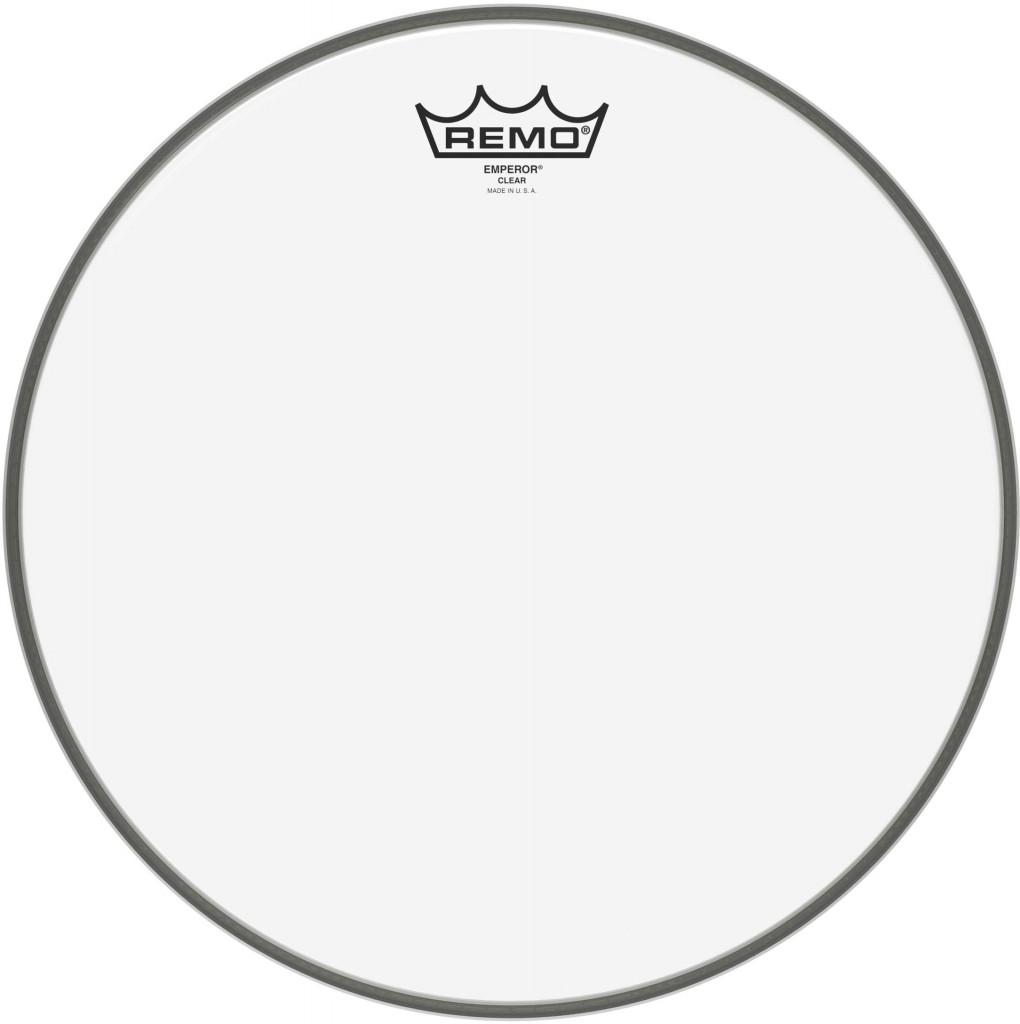 Peau batterie REMO 13 EMPEROR TRANSPARENTE