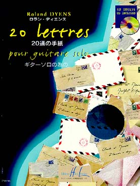 20 Lettres, avec conseils d\'exécution et CD - Dyens