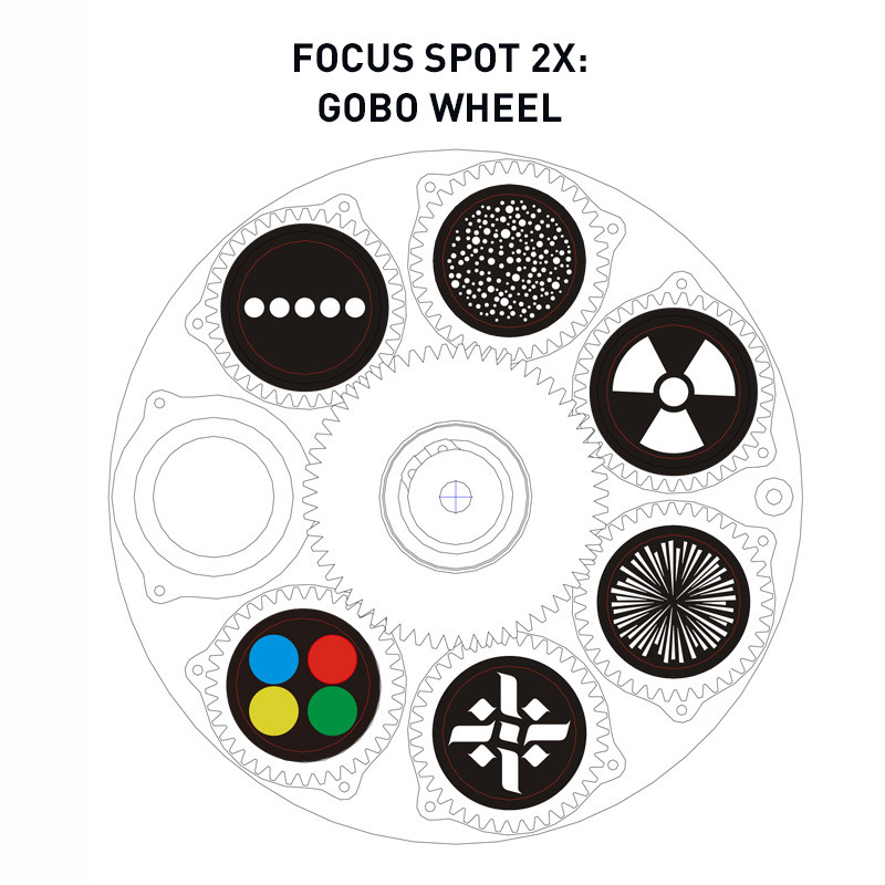 ADJ - Lyre Focus Spot 2X