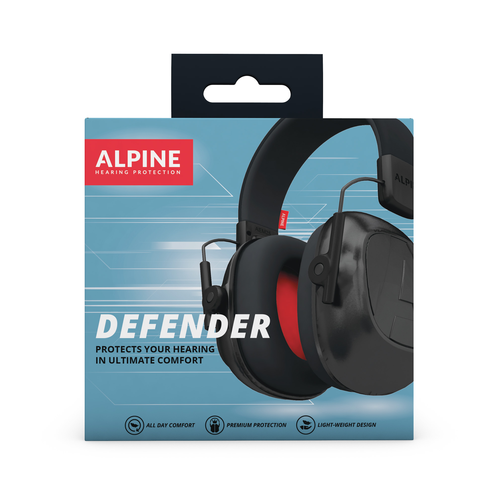 CASQUE ALPINE DEFENDER NOIR