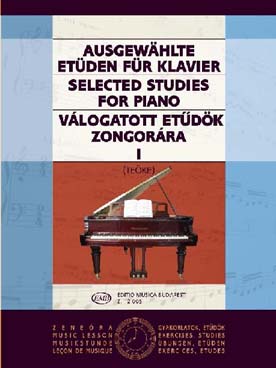 PARTITIONS teoke selected studies for piano vol 1