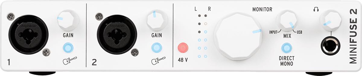 Arturia - MiniFuse2 White - Interface audio