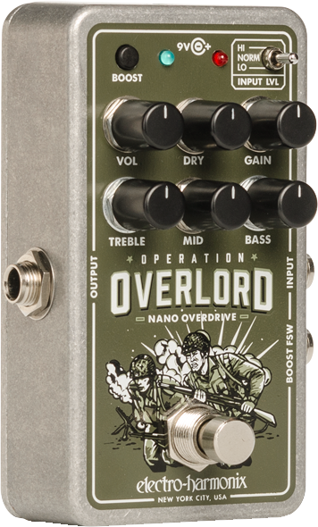 PEDALE ELECTRO-HARMONIX NANO OPERATION OVERLORD