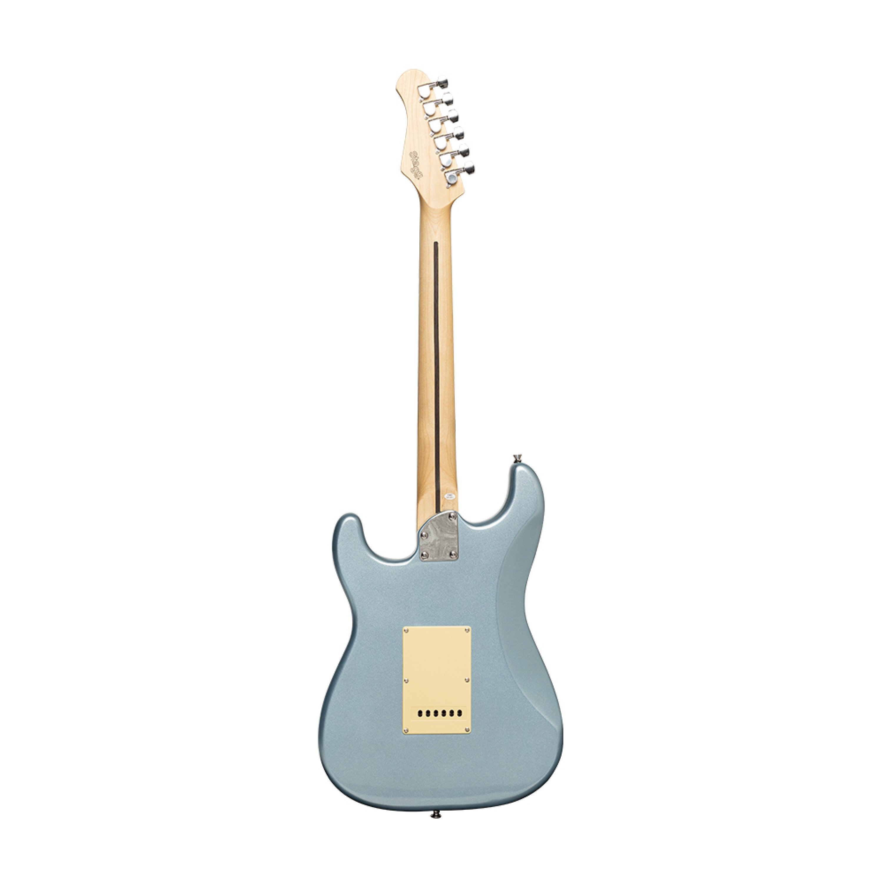 Stagg SES-30 IBM Guitare électrique standard S Ice Blue Metallic