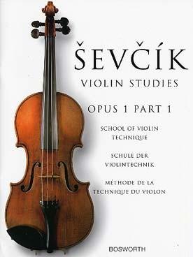 Sevick - Op. 1 : École de la technique du violon - Vol. 1 : 1re position