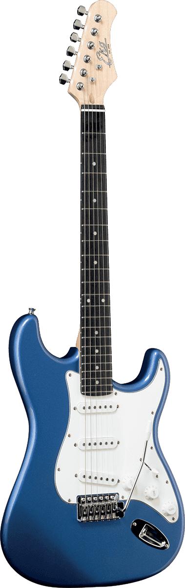 EKO S300BLU Starter - Guitare électrique Type Strat Metallic Blue