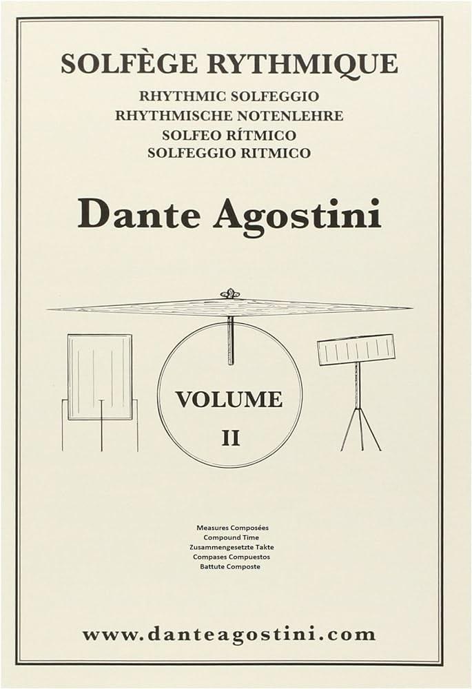 AGOSTINI SOLFEGE RYTHMIQUE VOL. 2