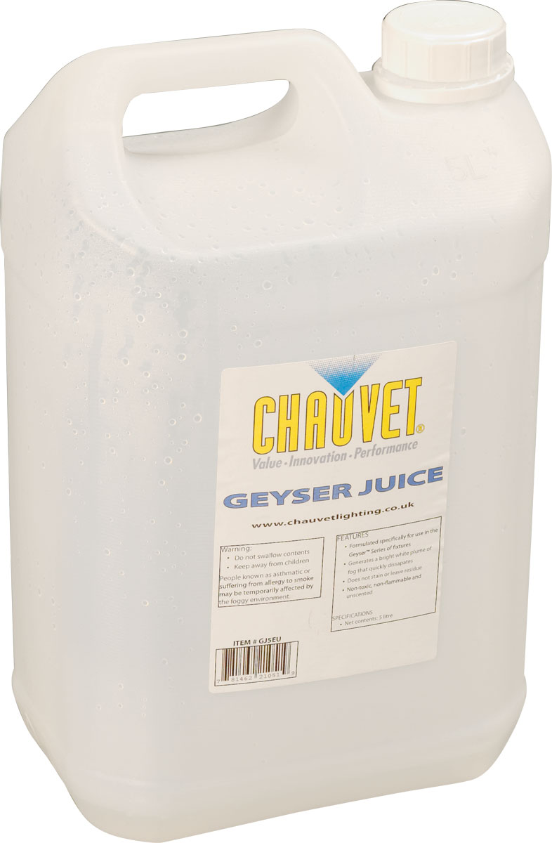 LIQUIDE CHAUVET GJ5  POUR GEYSER 5L