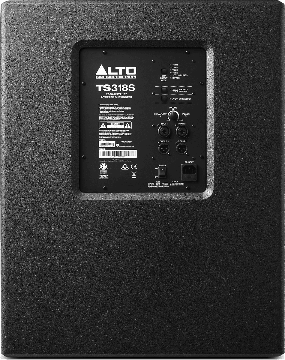 ALTO PROFESSIONAL - TS318S Subwoofers TS3 - 18 1000W