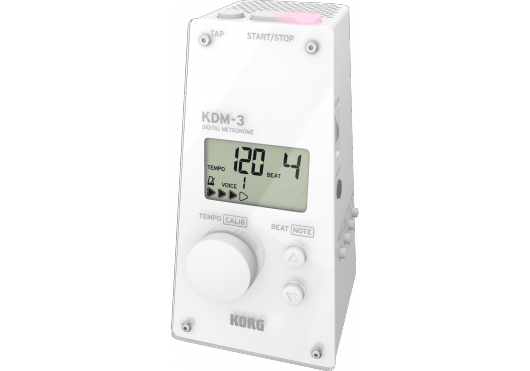 KORG - Métronome KDM-3-WH KDM-3 - Blanc