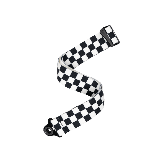 D\'Addario Auto Lock Guitar Strap, Skater Checkerboard