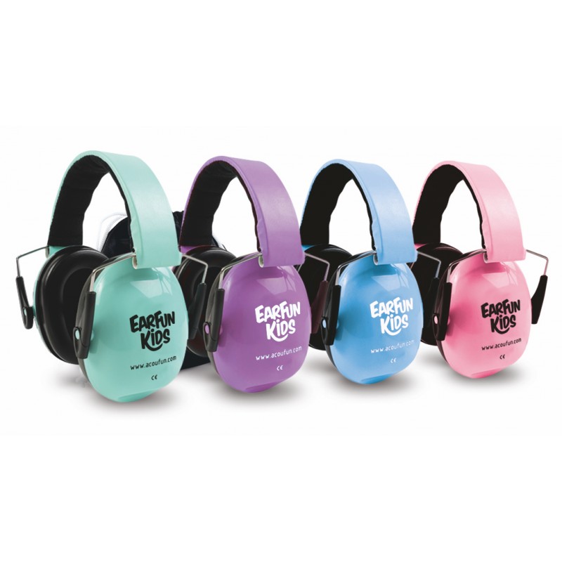 CASQUE ANTI-BRUIT ACOUFUN HP KID BLEU