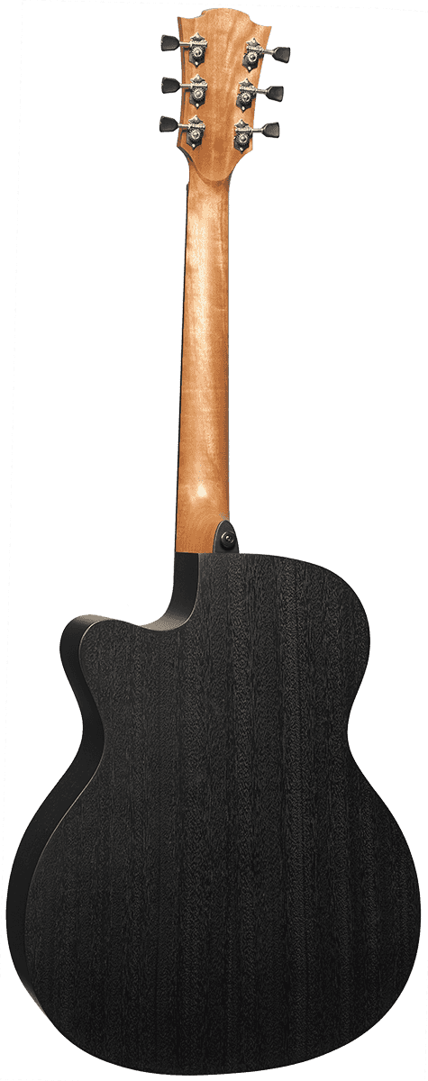 LAG T70 ACE Auditorium Cutaway Electro Black Satin