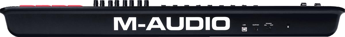 M-AUDIO - Clavier-Maître OXYGEN49V USB-Midi 49 notes 8 pads/pots/faders