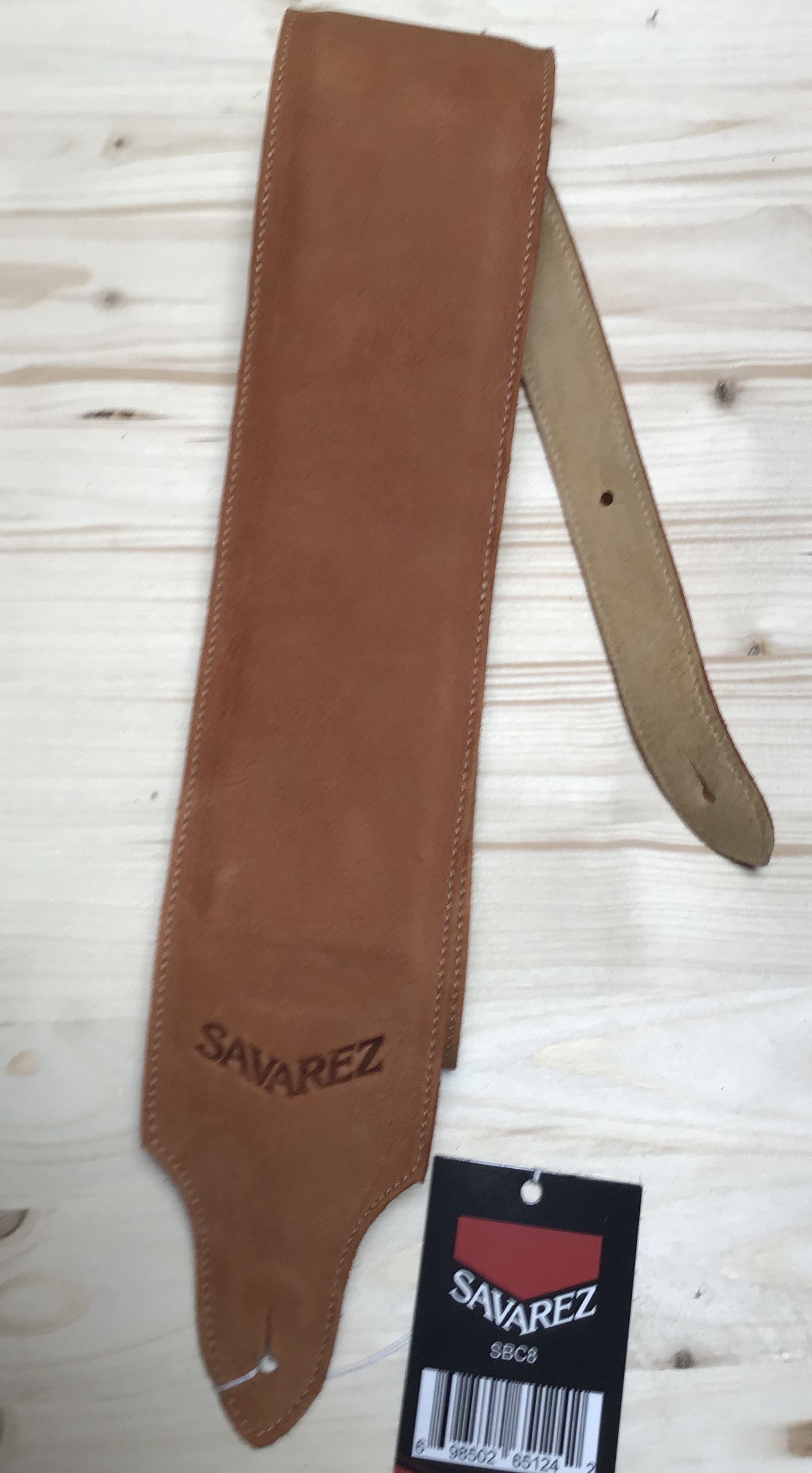 Strap camel SAVAREZ bass guitar width 8cm