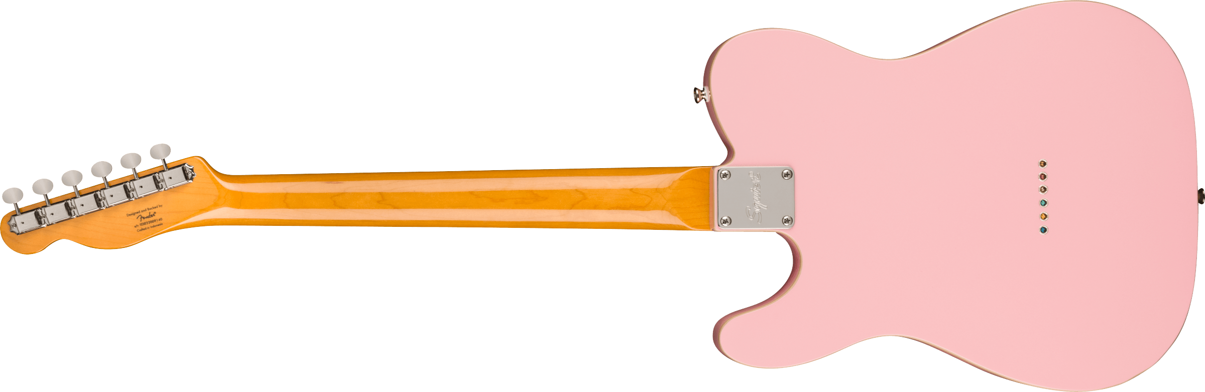 Squier Limited Edition Classic Vibe \'60s Custom Telecaster®, Laurel Fingerboard, Shell Pink