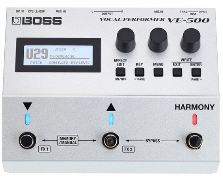 MULTI EFFETS BOSS VE-500 VOCAL PERFORMER