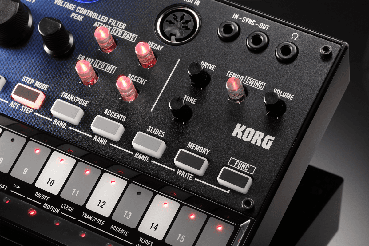 SYNTHETISEUR KORG VOLCA-NUBASS   BASSE ANALOGIQUE ET NUMERIQUE