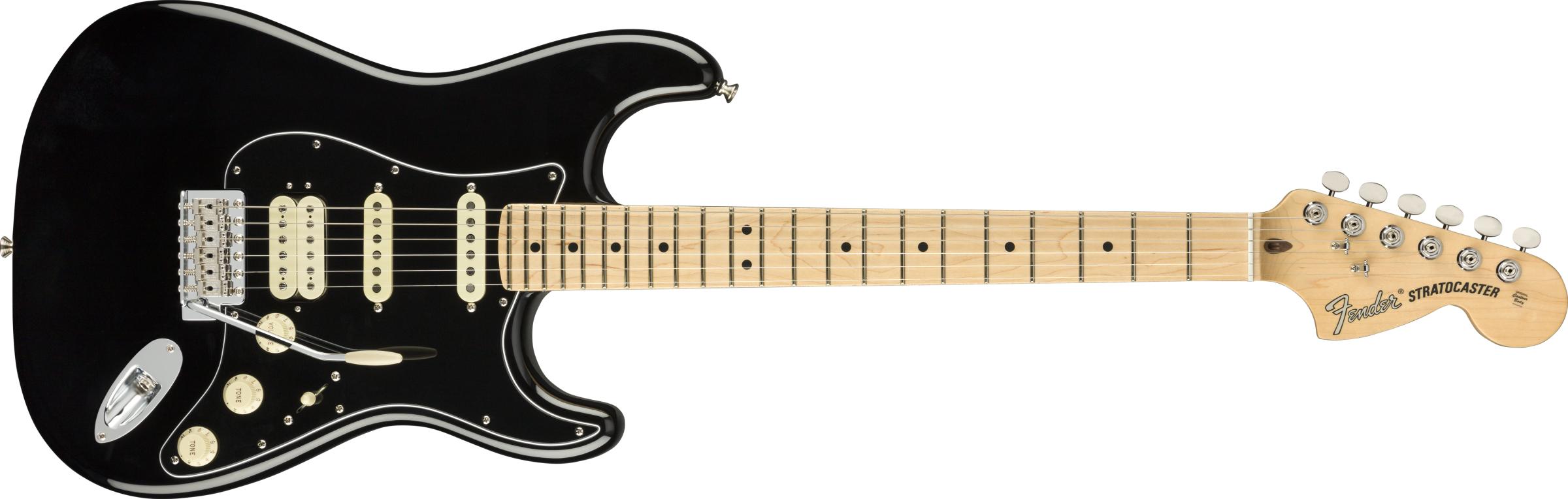 Guitare Electrique FENDER American Performer Stratocaster® HSS, Maple Fingerboard, Black