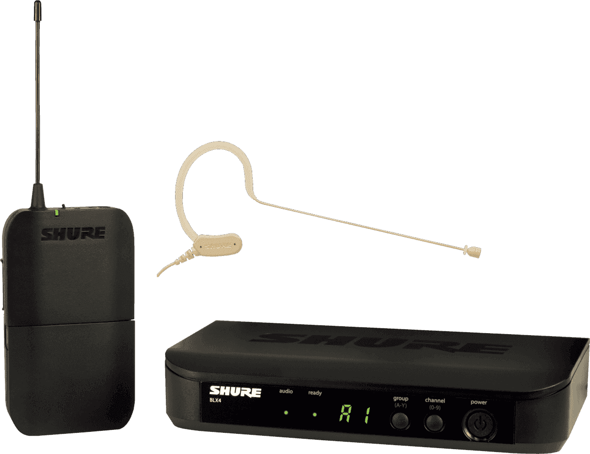 SYSTEME MICRO HF TOUR OREILLE BLX14E-MX53-M17 - SHURE
