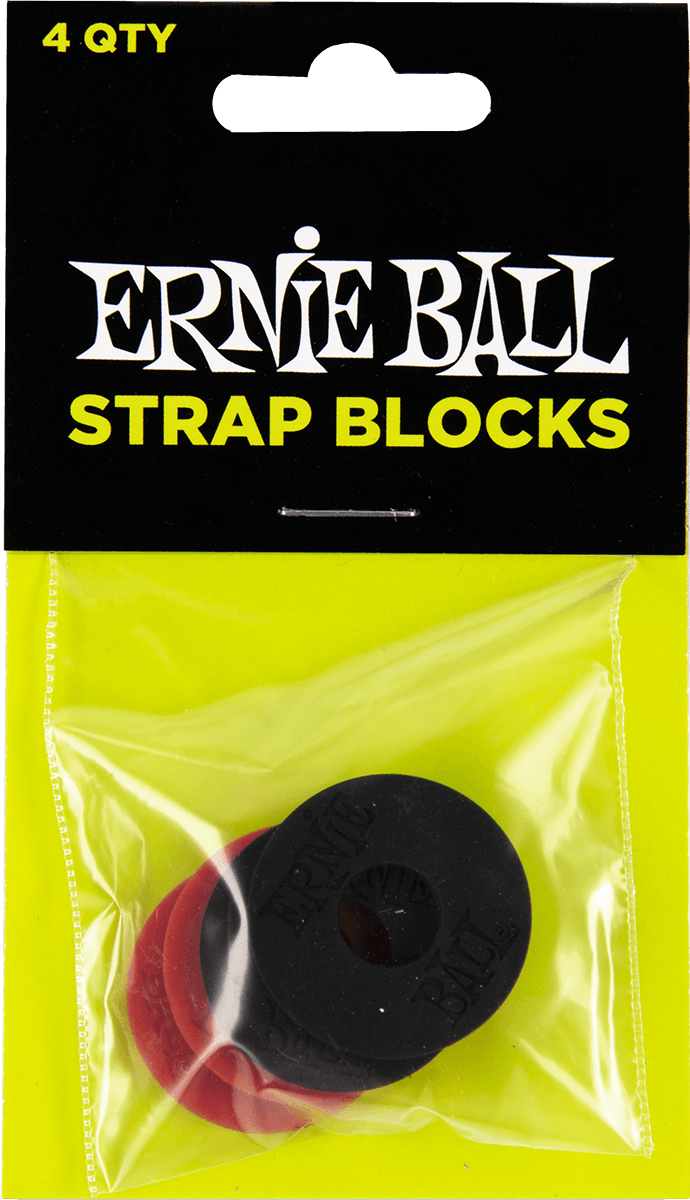 ERNIE BALL - 4603 Strap blocks - Pack de 4 strap blocks