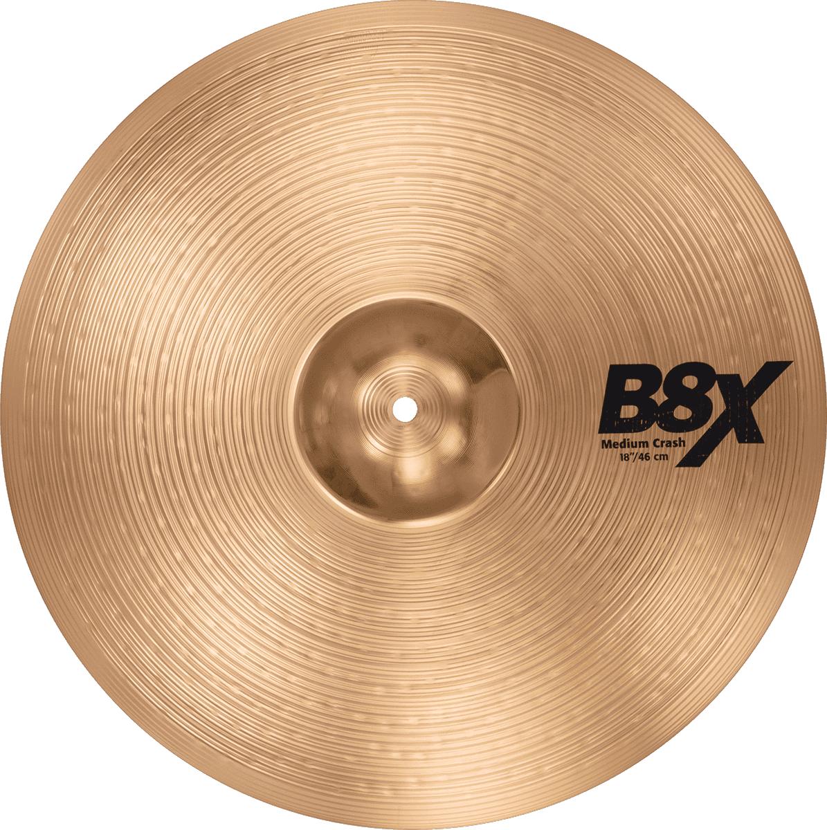 CYMBALE CRASH 18 MEDIUM B8X - SABIAN