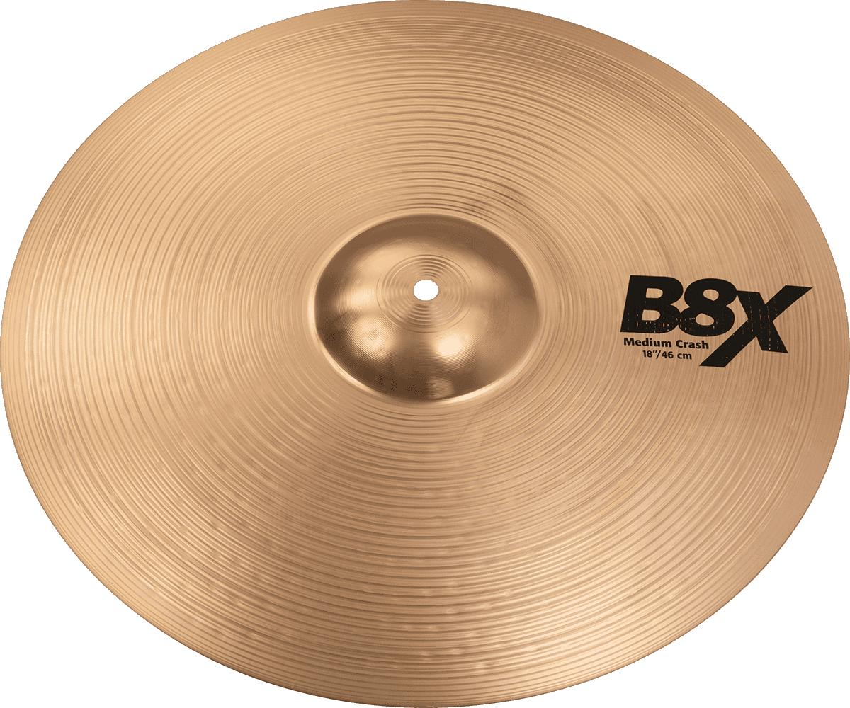 CYMBALE CRASH 18 MEDIUM B8X - SABIAN