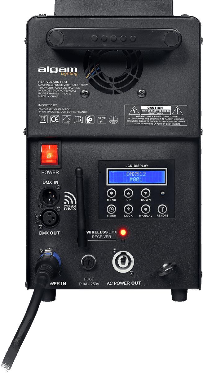 ALGAM LIGHTING Vulkan - Machine effet CO2 vertical-horizontal