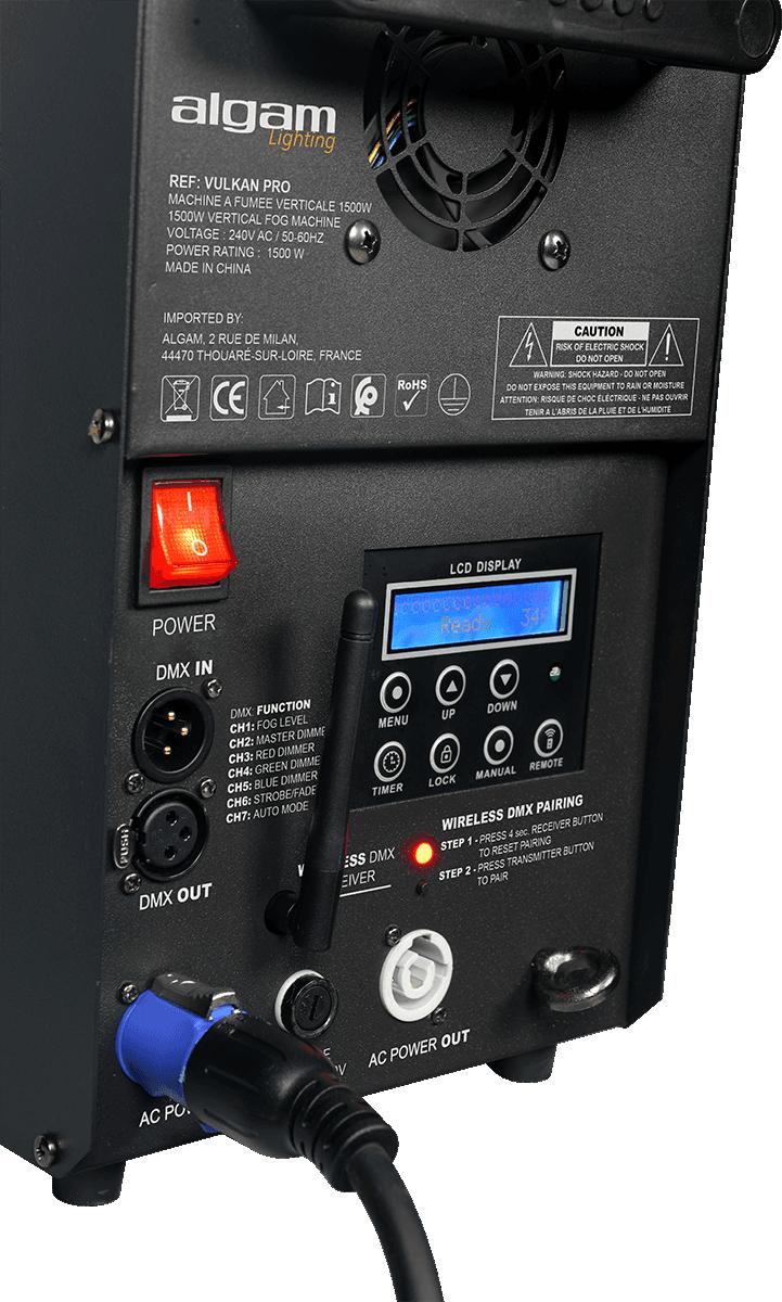 ALGAM LIGHTING Vulkan - Machine effet CO2 vertical-horizontal