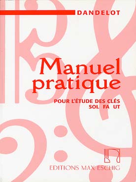 Manuel pratique pour l\'étude des clés - ancienne édition