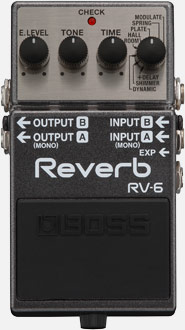 PEDALE REVERB BOSS RV-6