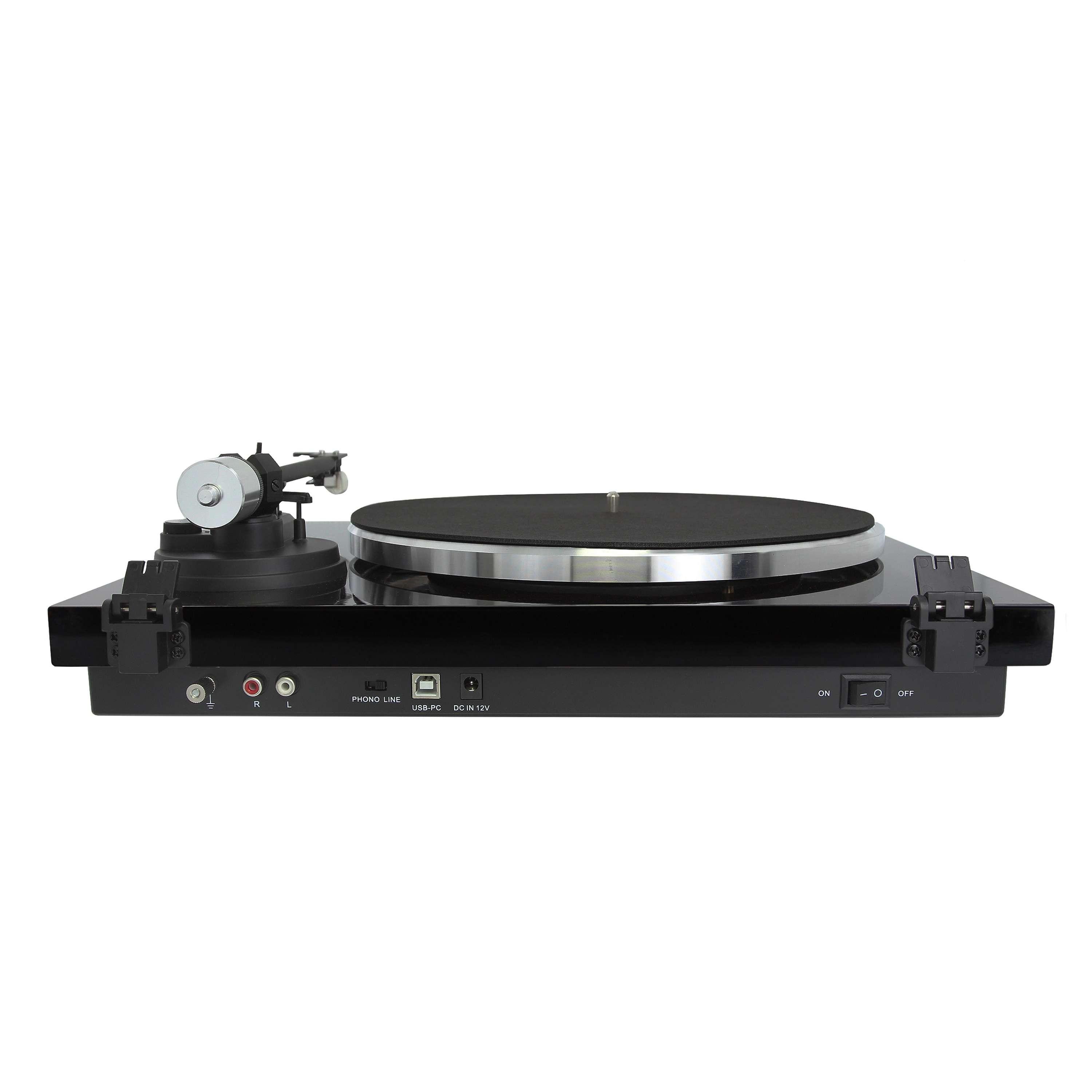 Platine vinyle VISION3 USB BL