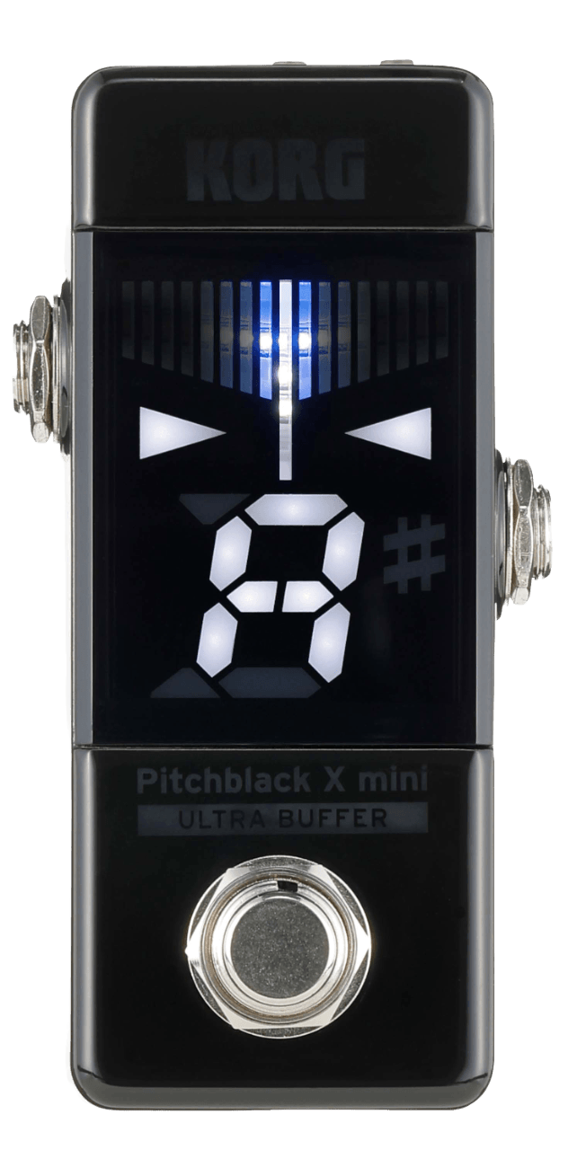 KORG - PB-X-MINI Pitchblack X - Mini-accordeur au format pédale