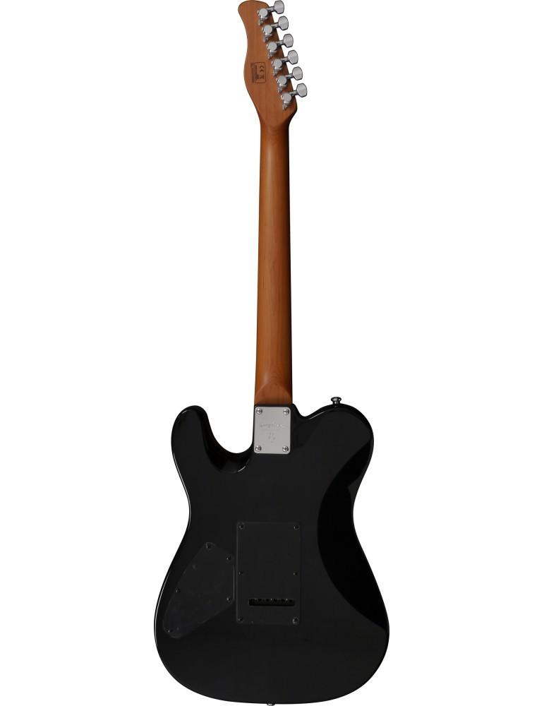 Larry Carlton T7 FM TBK Transparent Black Guitare électrique