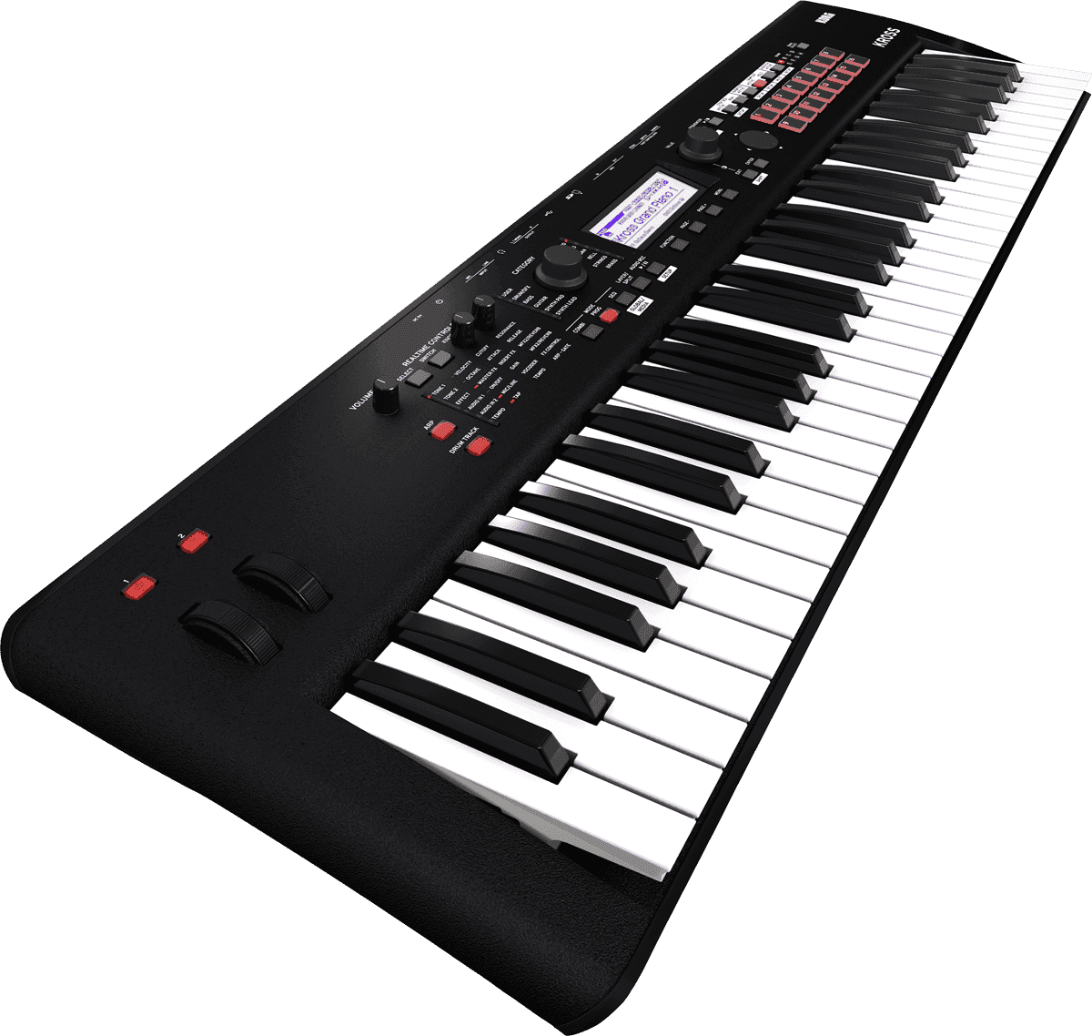 CLAVIER KORG KROSS2-61-MB 61 notes - version noir mat