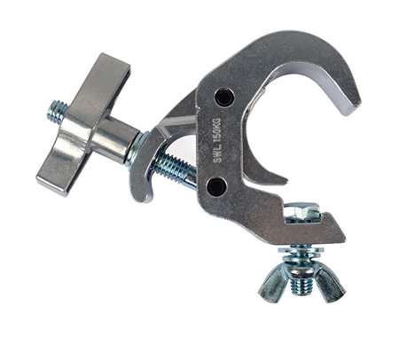 FAST CLAMP silver V2 - Crochet rapide 38-51 mm charge 150kg