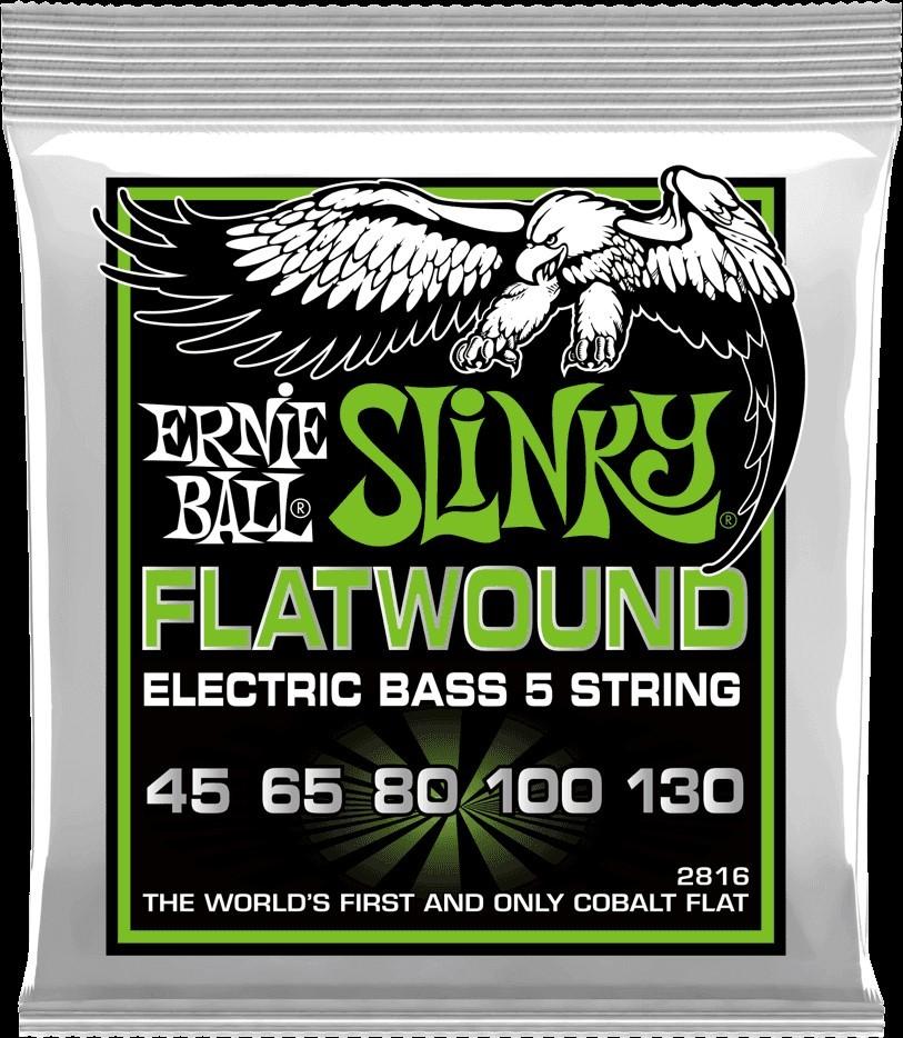 Ernie Ball 2816 Jeux Basse Regular slinky 5c filets plats