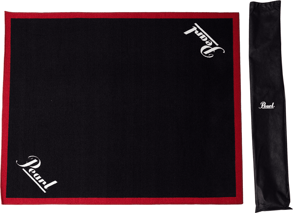 Tapis de Batterie - PEARL PPBRBRLG 180cm X 200cm Red