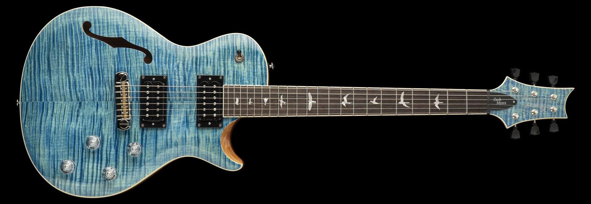 GUITARE ELECTRIQUE PRS SE ZACH MYERS BLUE